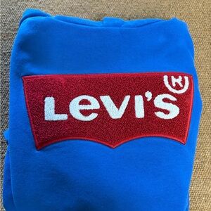 Boys Levi's Bright Blue Top with Red Emblem